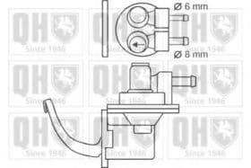 Топливный насос Quinton Hazell QFP27