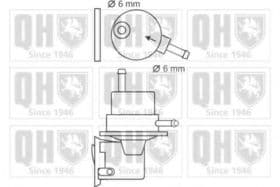Топливный насос Quinton Hazell QFP7