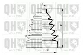 Пыльник ШРУСа Quinton Hazell QJB807