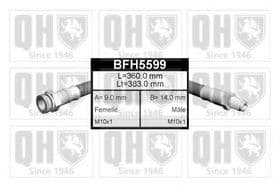 Тормозной шланг Quinton Hazell BFH5599