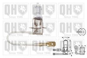 Лампа ближнего света Quinton Hazell QBL453
