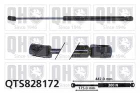 Газовий упор капота Quinton Hazell QTS828172
