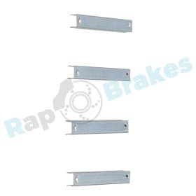 Комплектующие дисковых тормозных колодок Комплектующие дисковых тормозных колодок