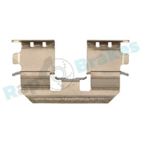 Компоненти дискових гальмівних колодок Компоненти дискових гальмівних колодок