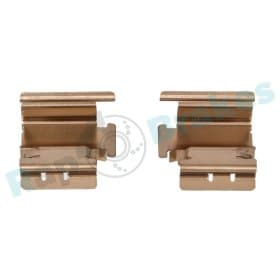 Комплектующие дисковых тормозных колодок Комплектующие дисковых тормозных колодок