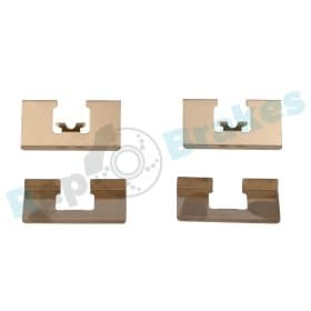 Комплектующие дисковых тормозных колодок Комплектующие дисковых тормозных колодок