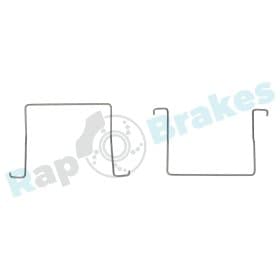 Компоненти дискових гальмівних колодок