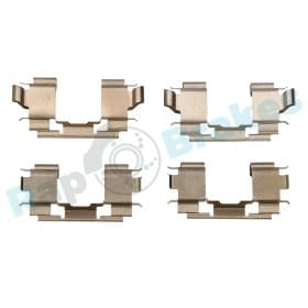 Компоненти дискових гальмівних колодок