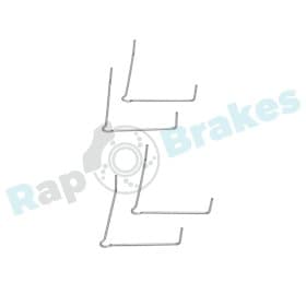 Комплектующие дисковых тормозных колодок