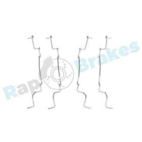 Компоненти дискових гальмівних колодок Компоненти дискових гальмівних колодок