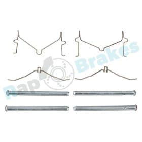 Компоненти дискових гальмівних колодок