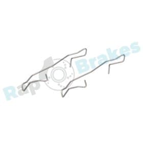 Компоненти дискових гальмівних колодок