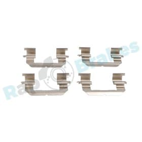 Компоненти дискових гальмівних колодок