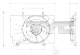 Вентилятор системи охолодження двигуна Вентилятор системи охолодження двигуна