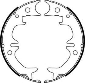 Колодки ручника