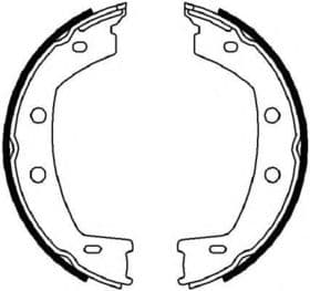 Колодки ручника