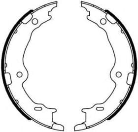 Колодки ручника