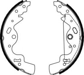 Колодки ручника