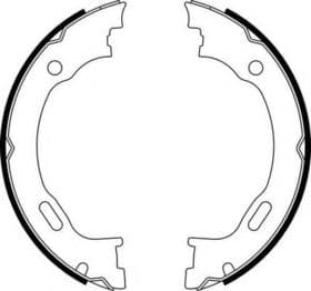 Колодки ручника Колодки ручника