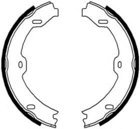 Колодки ручника