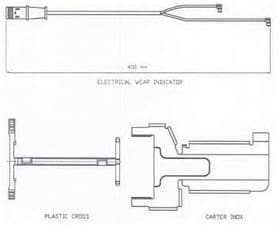 Датчик износа тормозных колодок