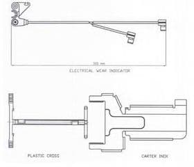 Датчик износа тормозных колодок
