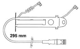 Датчик зношення гальмівних колодок
