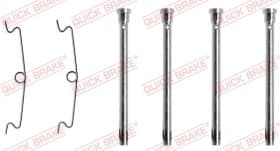 Компоненти дискових гальмівних колодок