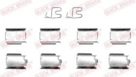 Компоненти дискових гальмівних колодок