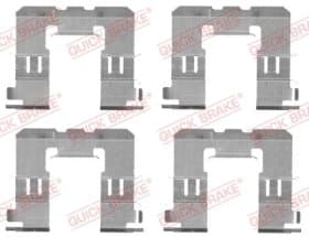 Компоненти дискових гальмівних колодок