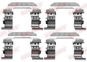 Компоненти дискових гальмівних колодок