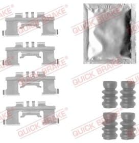 Компоненти дискових гальмівних колодок