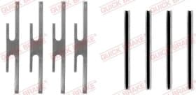 Компоненти дискових гальмівних колодок