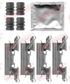 Компоненти дискових гальмівних колодок