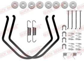 Монтажный комплект барабанных тормозных колодок