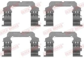 Компоненти дискових гальмівних колодок