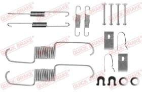 Монтажний комплект барабанних гальмівних колодок
