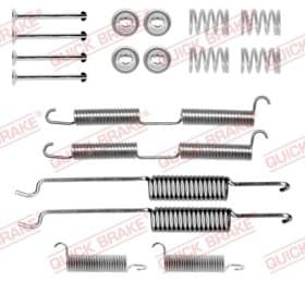 Монтажний комплект барабанних гальмівних колодок