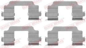 Компоненти дискових гальмівних колодок