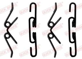 Компоненти дискових гальмівних колодок