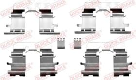 Компоненти дискових гальмівних колодок