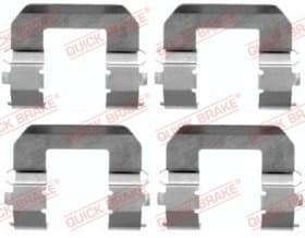 Компоненти дискових гальмівних колодок