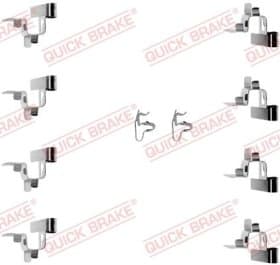 Компоненти дискових гальмівних колодок