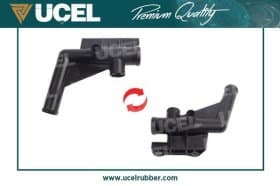 Патрубок радіатора системи охолодження двигуна ÜC-EL 65537