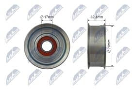 Натяжной ролик поликлинового ремня