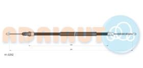 Трос ручного тормоза