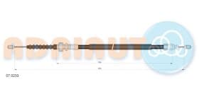 Трос ручного тормоза