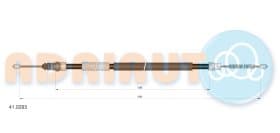 Трос ручного тормоза