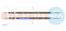 Трос ручного гальма