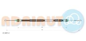 Трос ручного тормоза